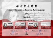 Dyplom 'Józef Wybicki i Mazurek Dąbrowskiego'